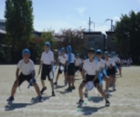 体育参観　５年１